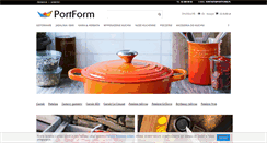 Desktop Screenshot of portform.pl