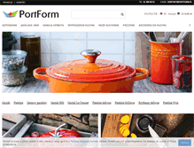 Tablet Screenshot of portform.pl